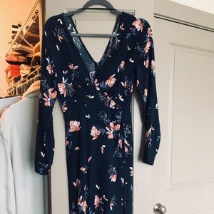 High- Low Floral Dress
